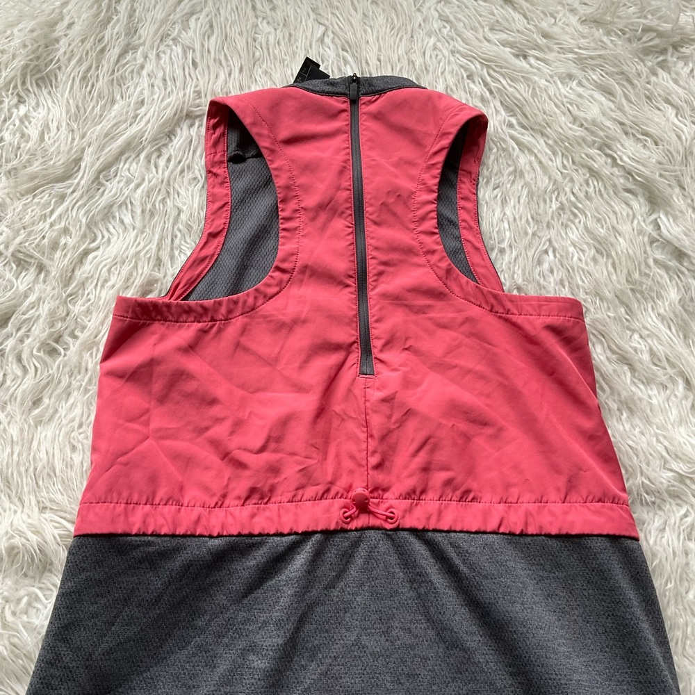 Adidas Sleeveless Lite Dress Pink-Grey - Picture 10 of 11